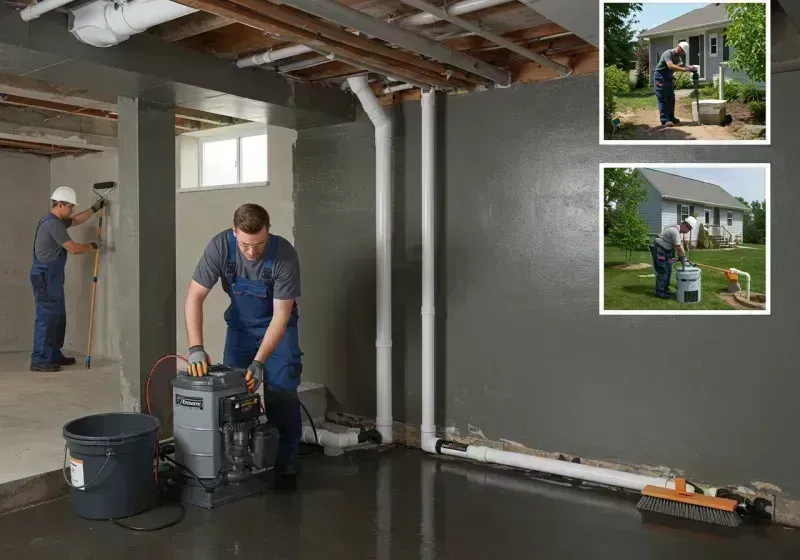 Basement Waterproofing and Flood Prevention process in Port Allegany, PA